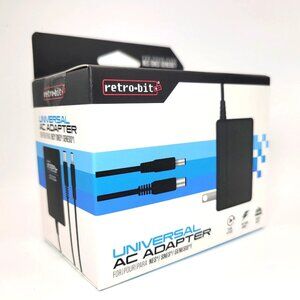 AC Adapter Power Supply Cord (Nintendo NES, Super SNES, Sega Genesis 1) - New